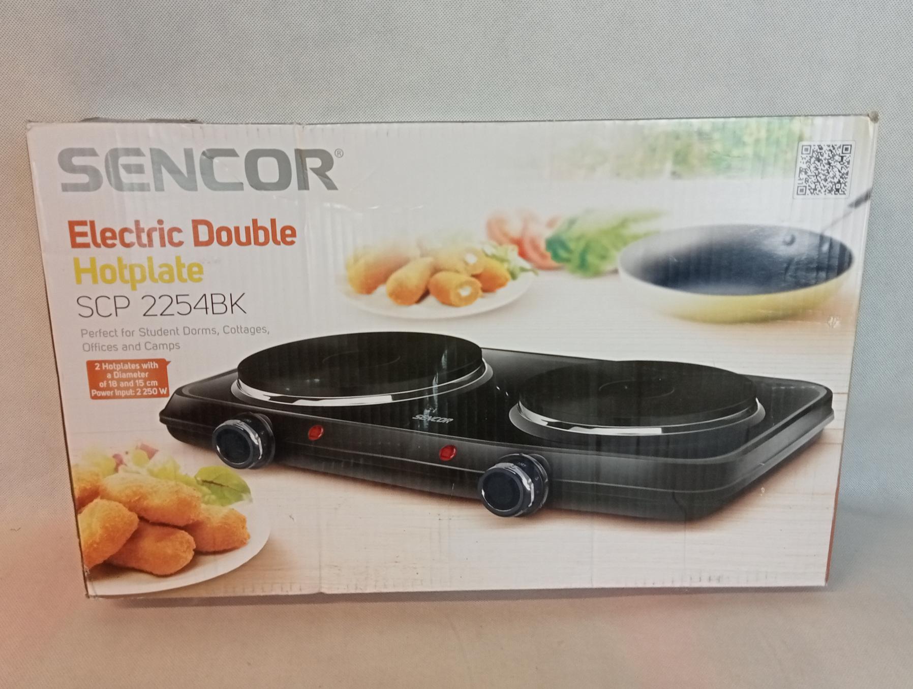 Kuchenka elektryczna Sencor SCP 2254BK czarna EUE2