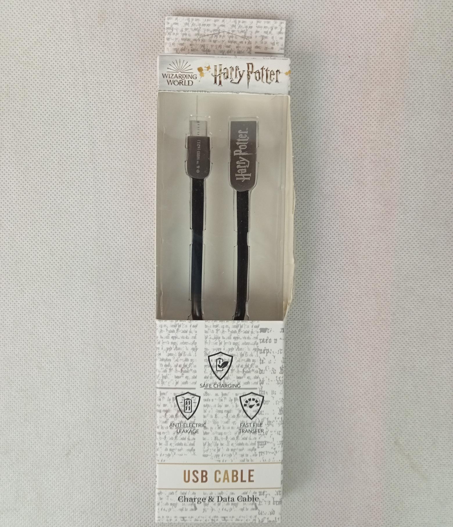 ERT Group, Harry Potter, Kabel USB-C, Czarny