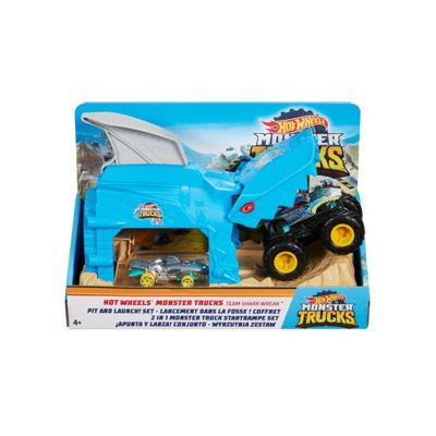 Hot Wheels. Monster Truck. Wyrzutnia