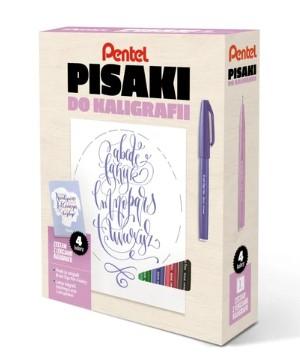 Pentel, Zestaw kreatywny z kursem kaligrafii/lette
