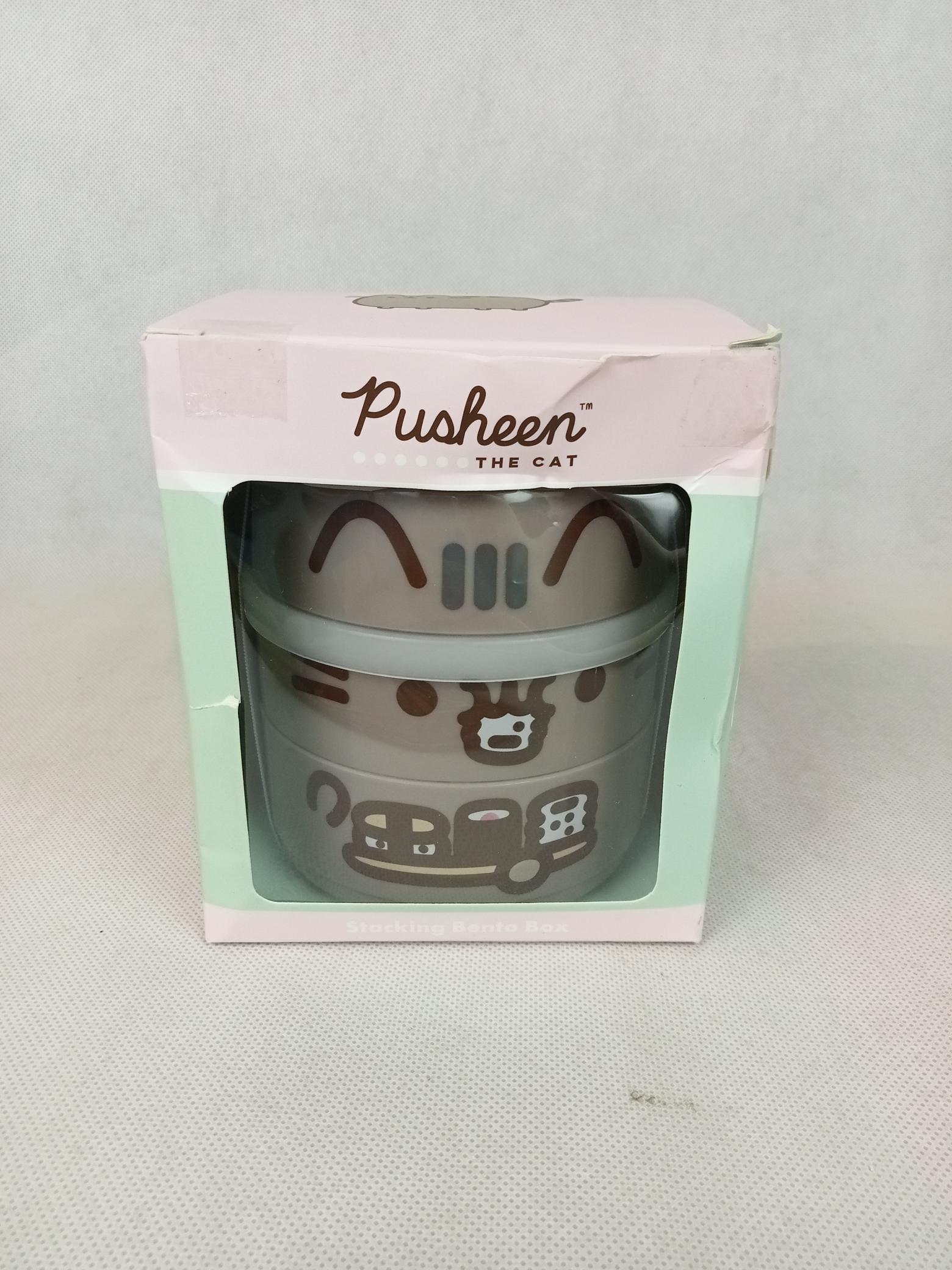 Kot Pusheen Puszin lunchbox śniadaniowka 3w1
