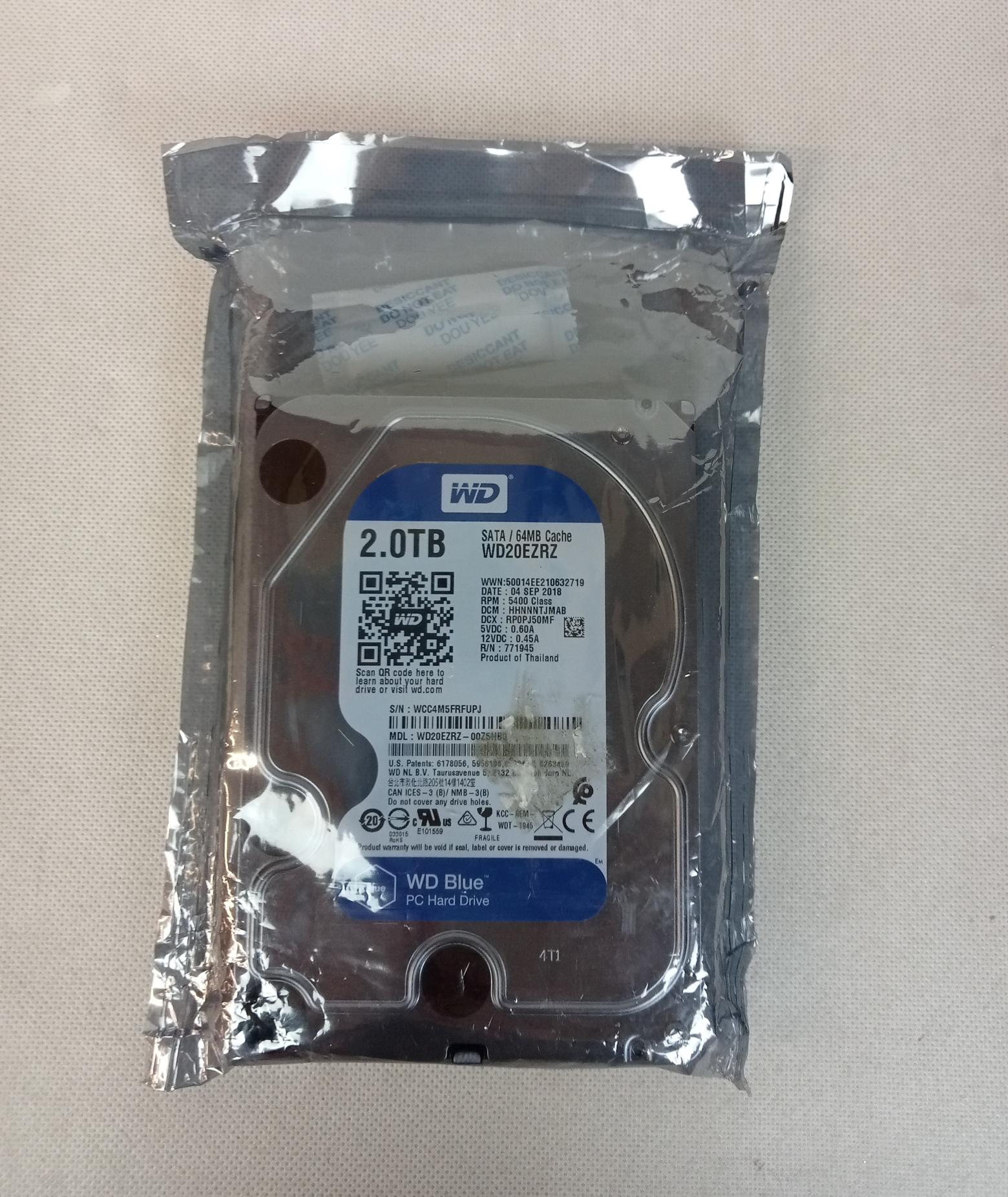Dysk WD Blue 2TB WD20EZRZ