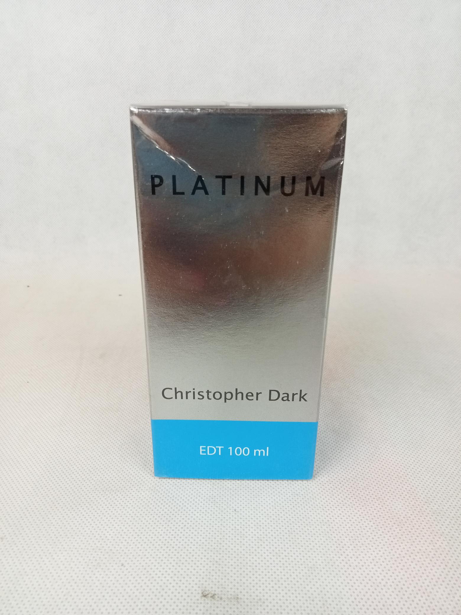 Christopher Dark, Platinum Pour Homme, woda toal.